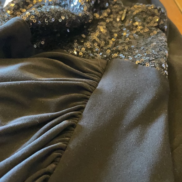 Lauren Ralph Lauren Cafe Society Black Evening Dress - Picture 6 of 9